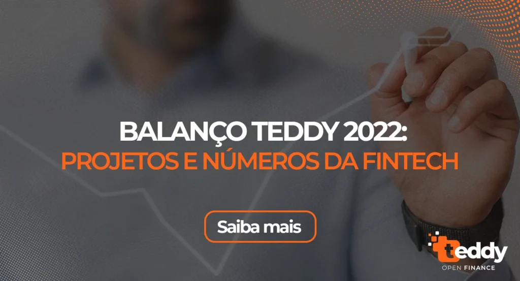 Capa Balanço Teddy 2022: projetos e números da fintech