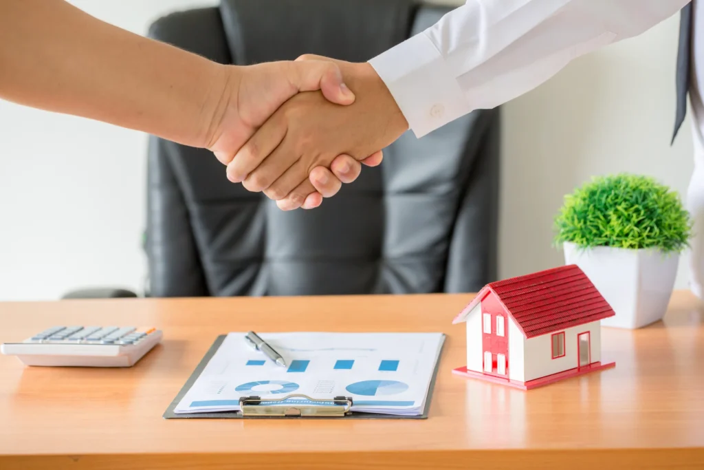 Imagem de contratação do financiamento imobiliário